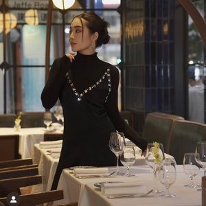 💍💎MAJE 🖤 Radeau Studded Dress